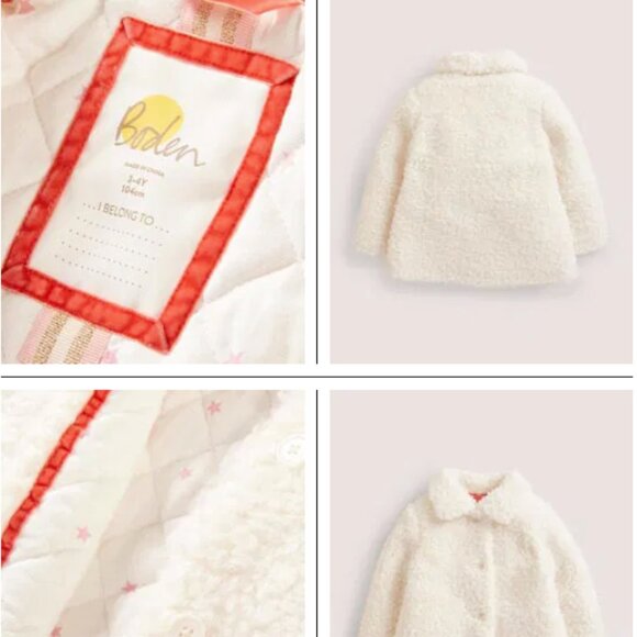 Mini Boden Shaggy Jacket - Picture 2 of 9